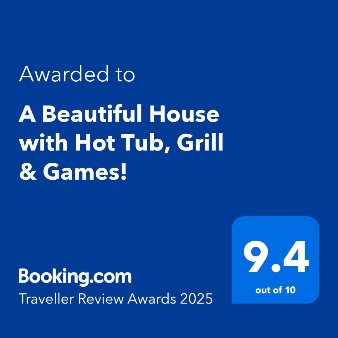 A Beautiful House With Hot Tub, Grill & Games! Villa Las Vegas Exterior foto
